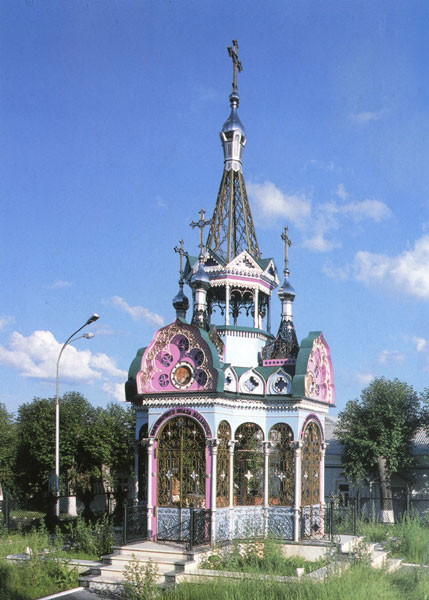 Преображенская железная часовня, г.Полевской.